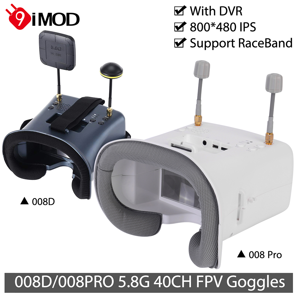 Drone Racing Goggles - 9IMOD 5.8G FPV VR Goggles 008D