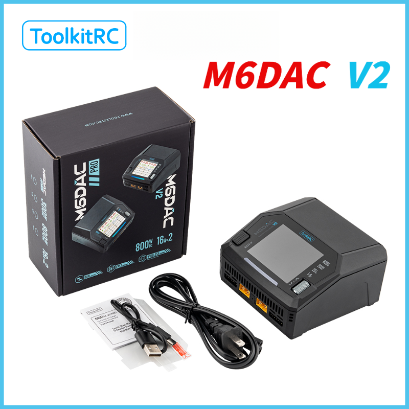ToolkitRC M6DAC V2 RC Car 7.4v - Drone Racing Charger 评论和价格