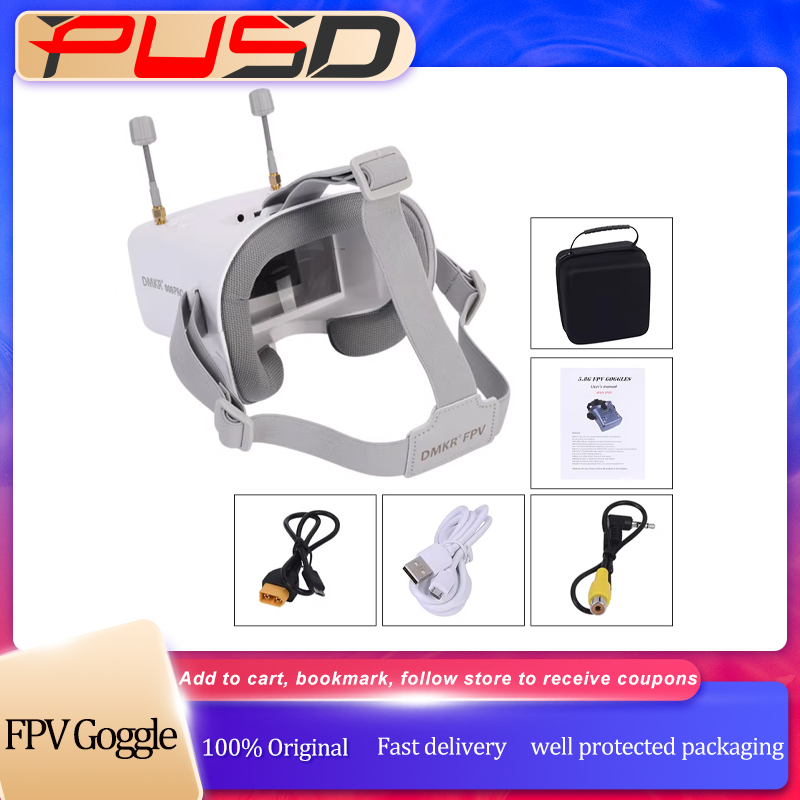 Original 008D PRO White FPV Go - Drone Racing Goggles 评论和价格