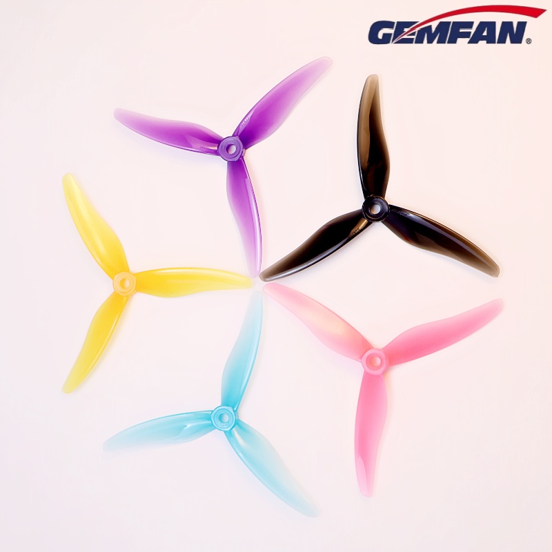 New 4 Pair Gemfan 51477 5inch  - Drone Racing Propeller 评论和价格