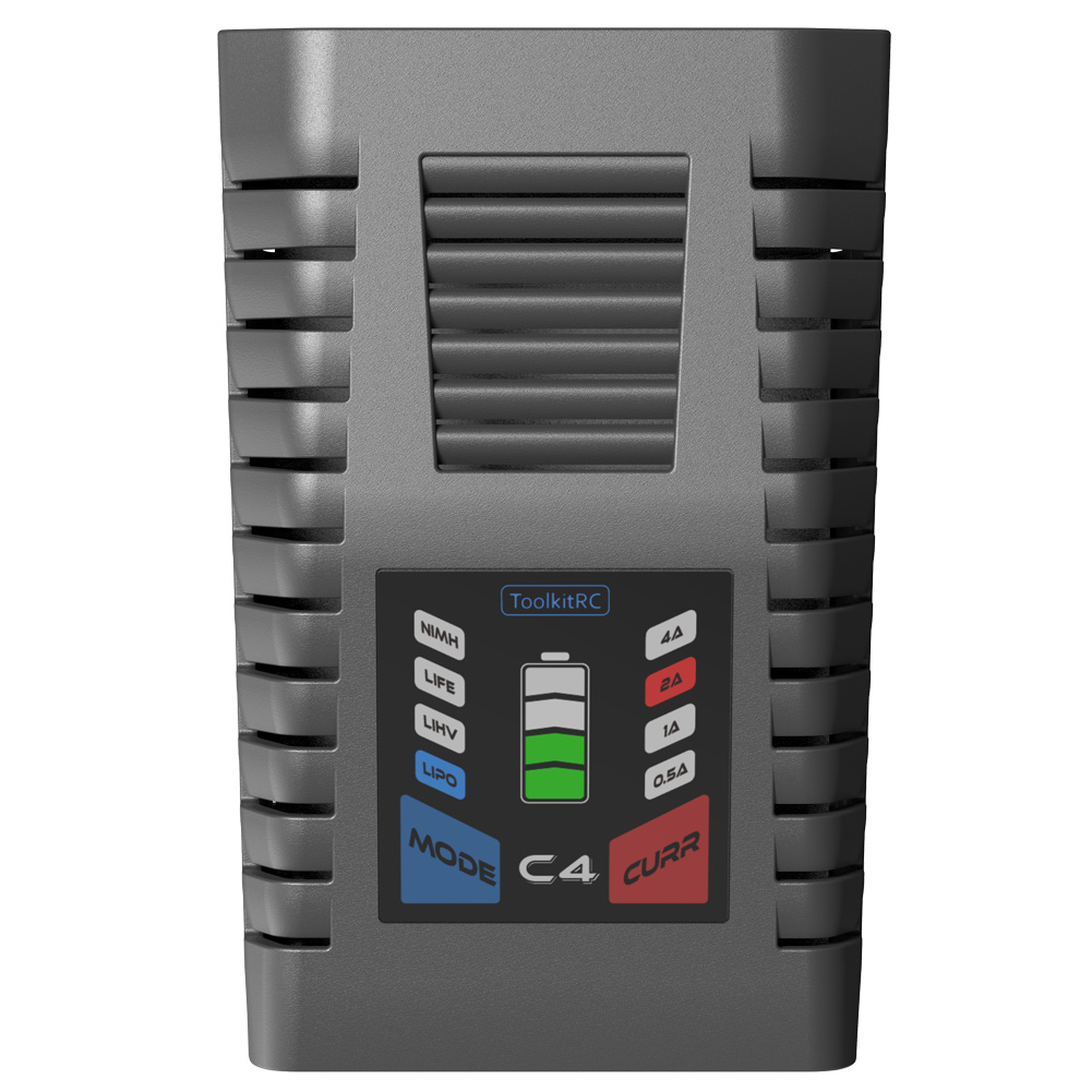 ToolkitRC C4 Charger 50W 5A AC - Drone Racing Charger 评论和价格
