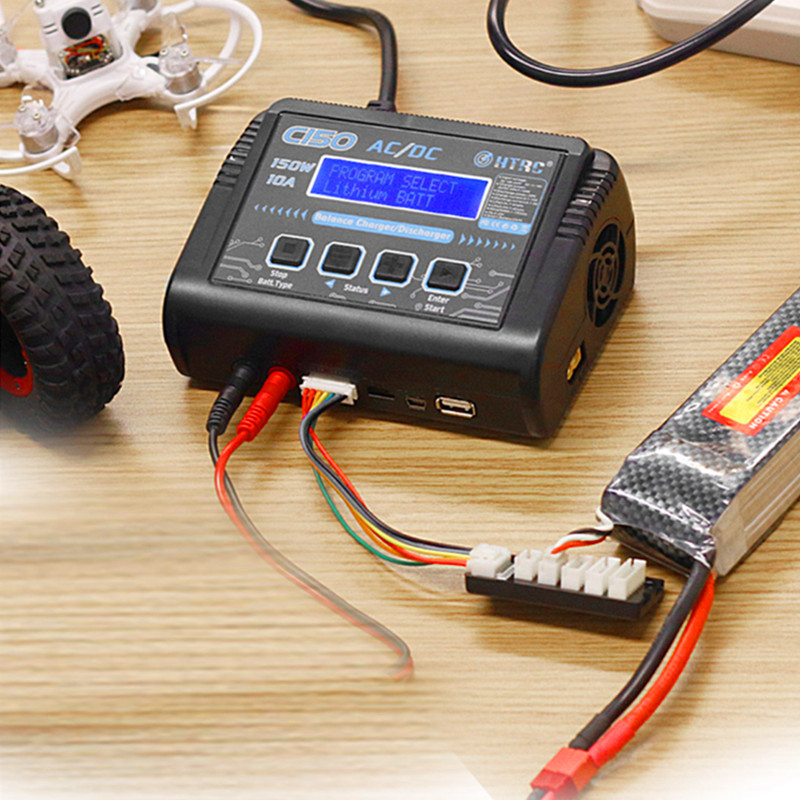 HTRC C150 150W 10A Smart Charg - Drone Racing Charger 评论和价格