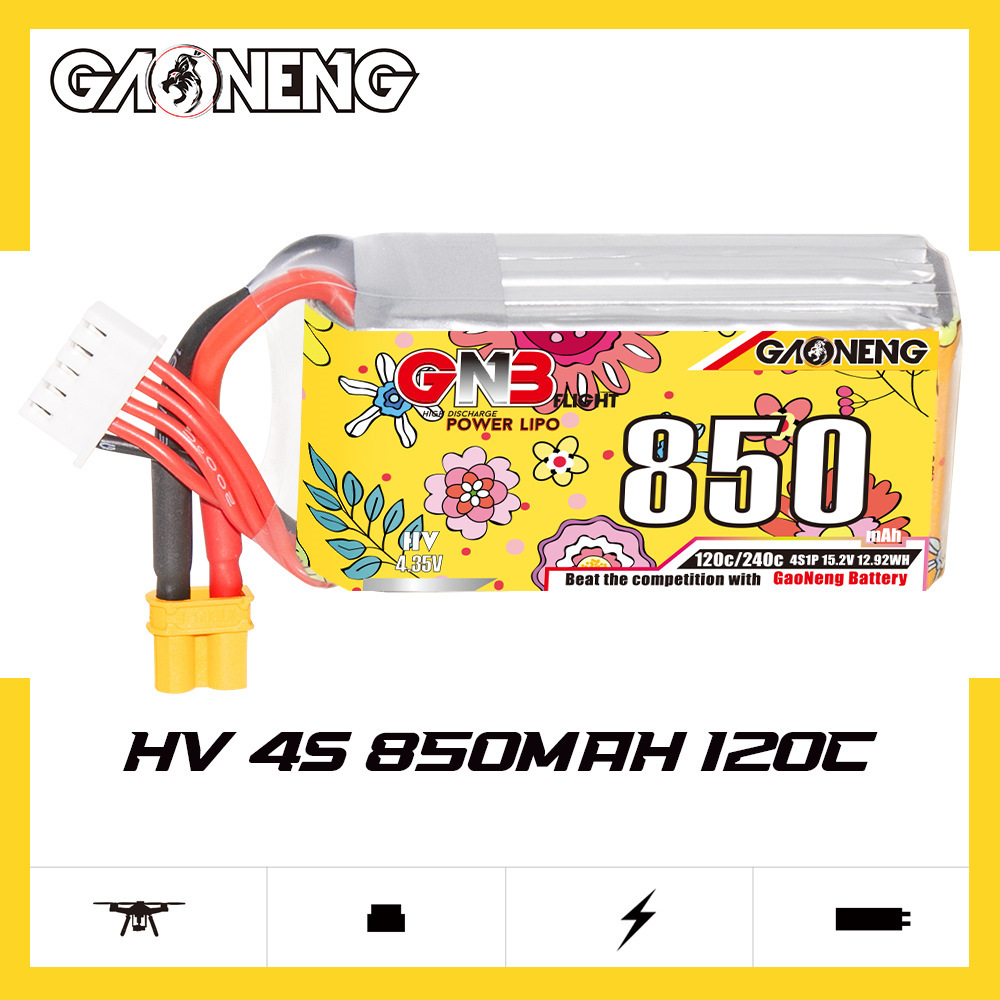 Upgraded GNB 4S 15.2V 850mAh L - Drone Racing Charger 评论和价格