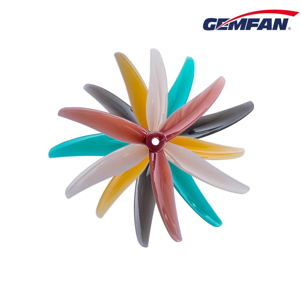 24pcs/12pairs Gemfan 3 Blade P - Drone Racing Propeller 评论和价格