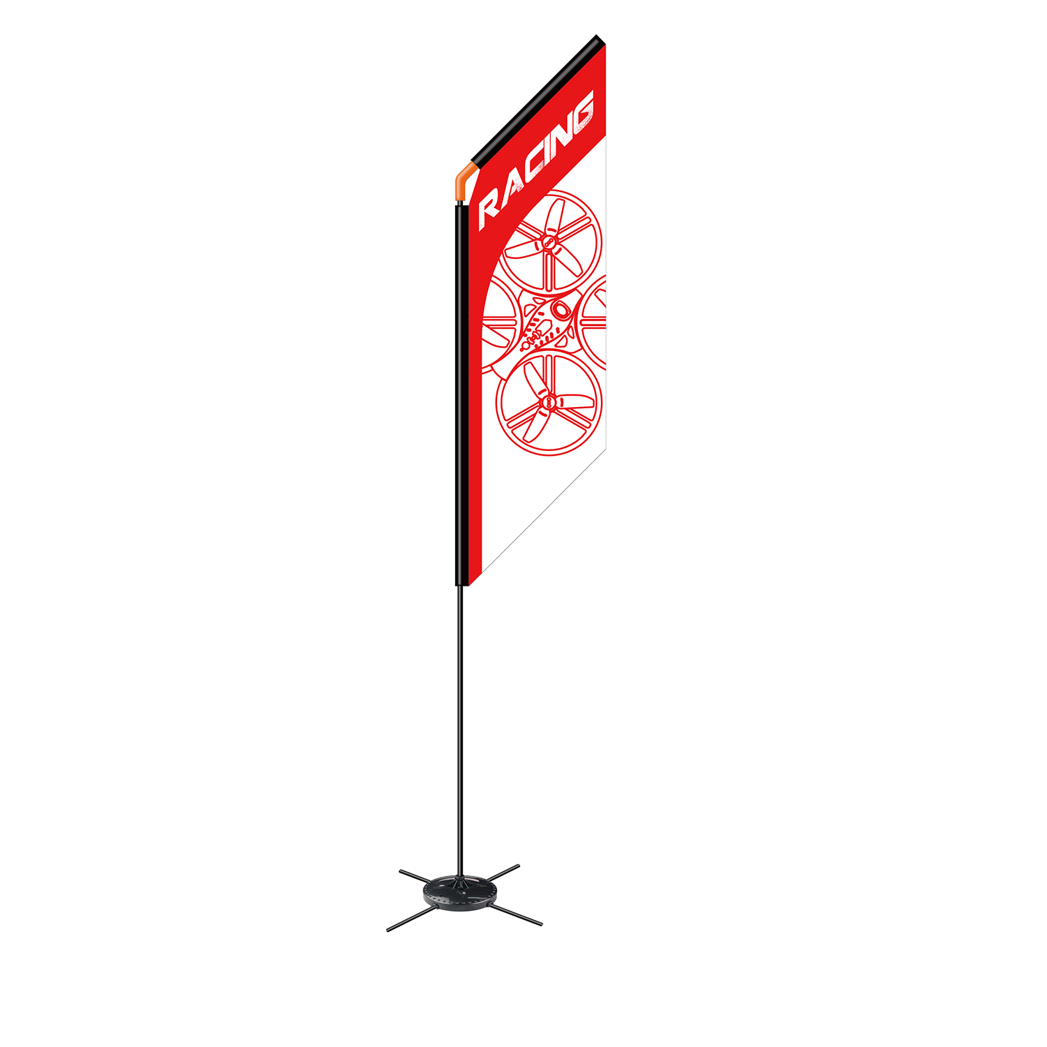 560mm FPV Racer Flag Drone Qua - Drone Racing Flag 评论和价格