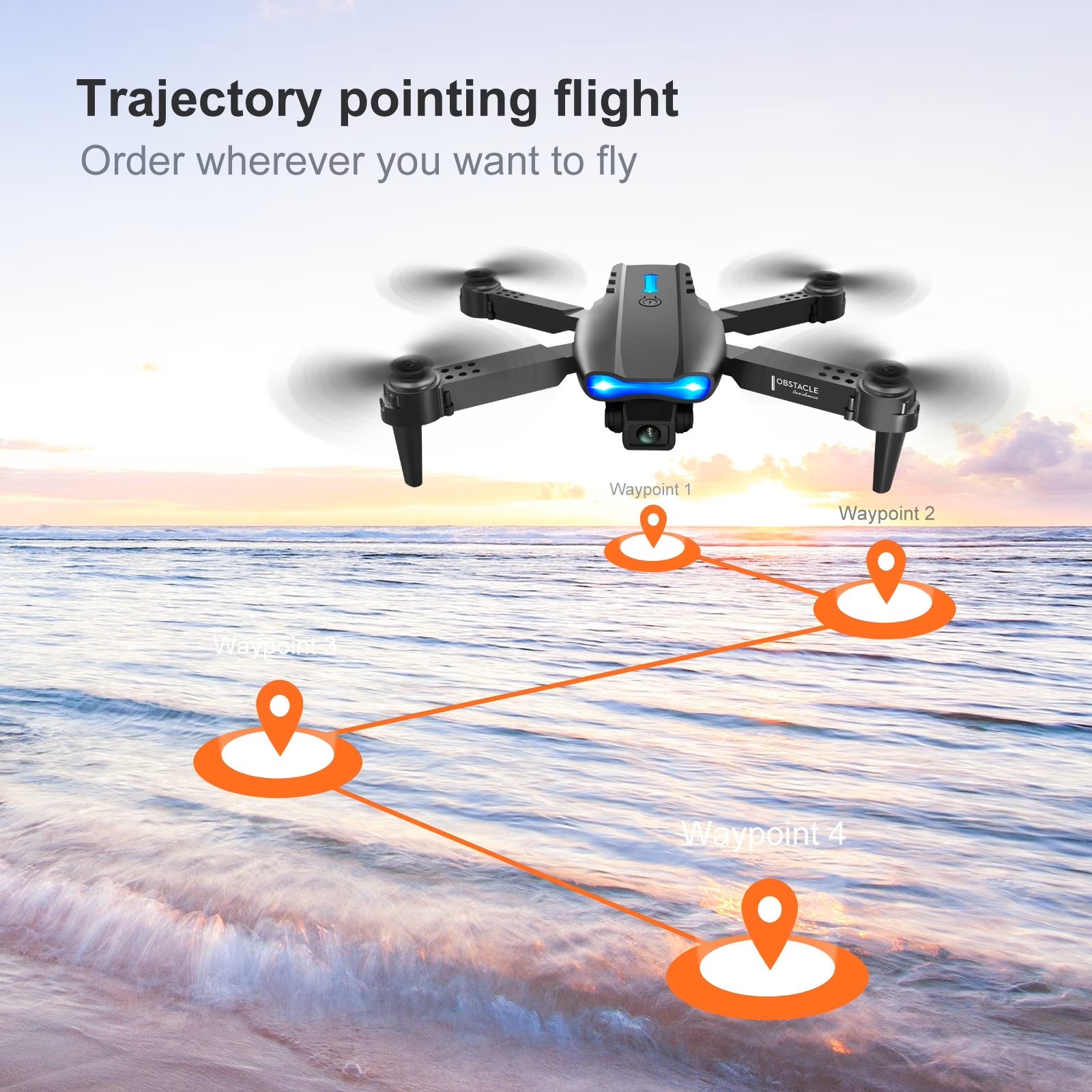 The 2026 Upgraded E88PRO MAX F - Drone Racing Camera 评论和价格
