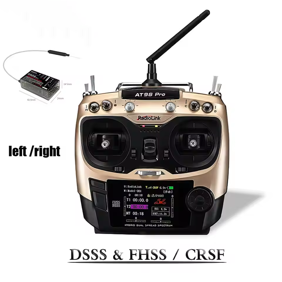 Radiolink AT9SPro 12CH 2.4G DS - Drone Racing Battery 评论和价格