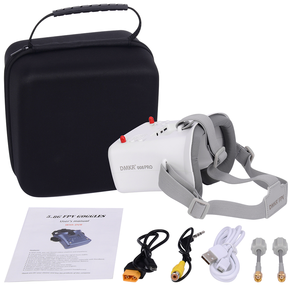 9IMOD 5.8G FPV VR Goggles 008D - Drone Racing Goggles 评论和价格