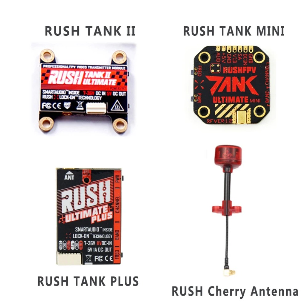 RUSH TANK Ultimate II/Mini/ PL - Drone Racing Antenna 评论和价格