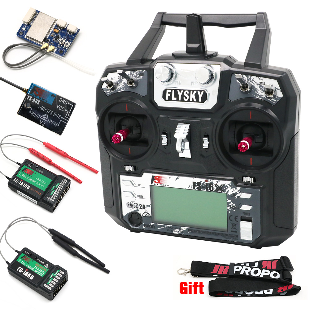 FLYSKY FS-i6X FS i6X 10CH 2.4G - Drone Racing Transmitter 评论和价格