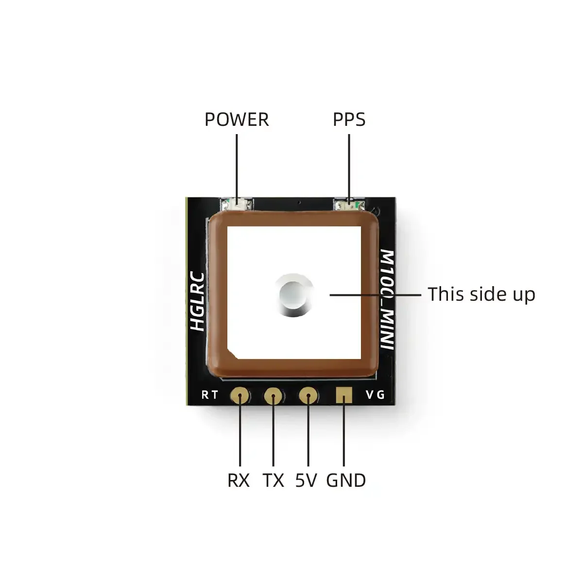 HGLRC M100 Mini GPS Module M10 - Drone Racing Antenna 评论和价格