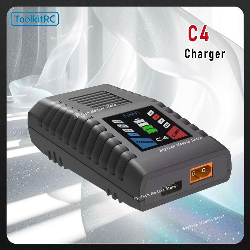 ToolkitRC C4 50W Simple Balanc - Drone Racing Charger 评论和价格