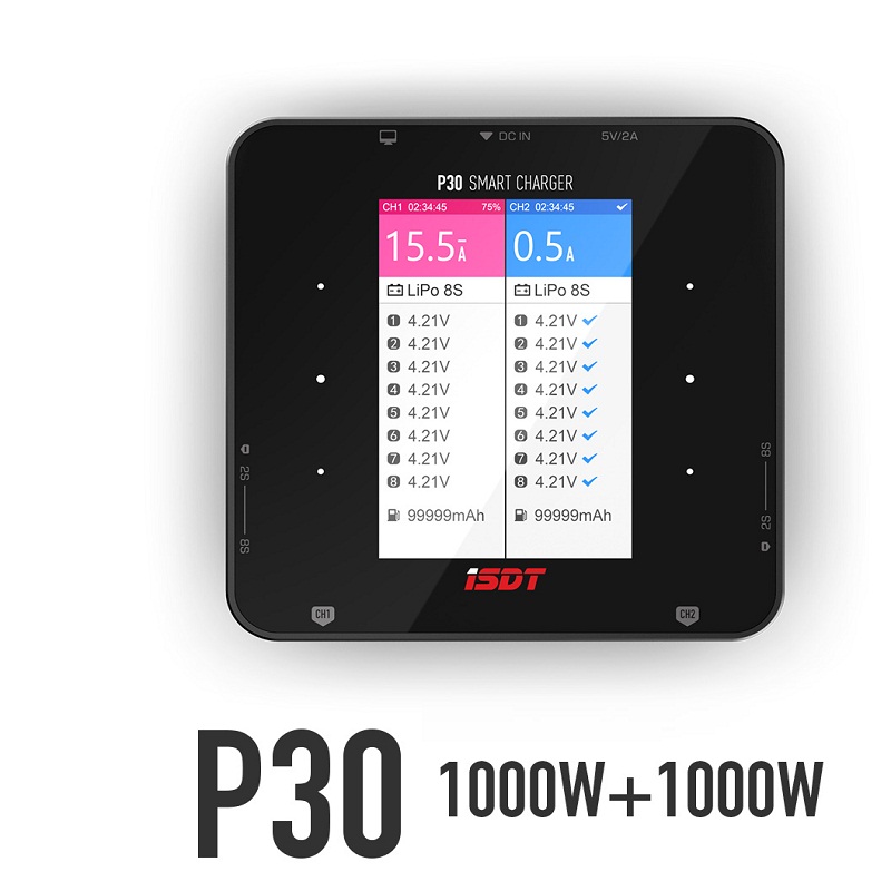 ISDT P30 Dual Balance Charger  - Drone Racing Charger 评论和价格