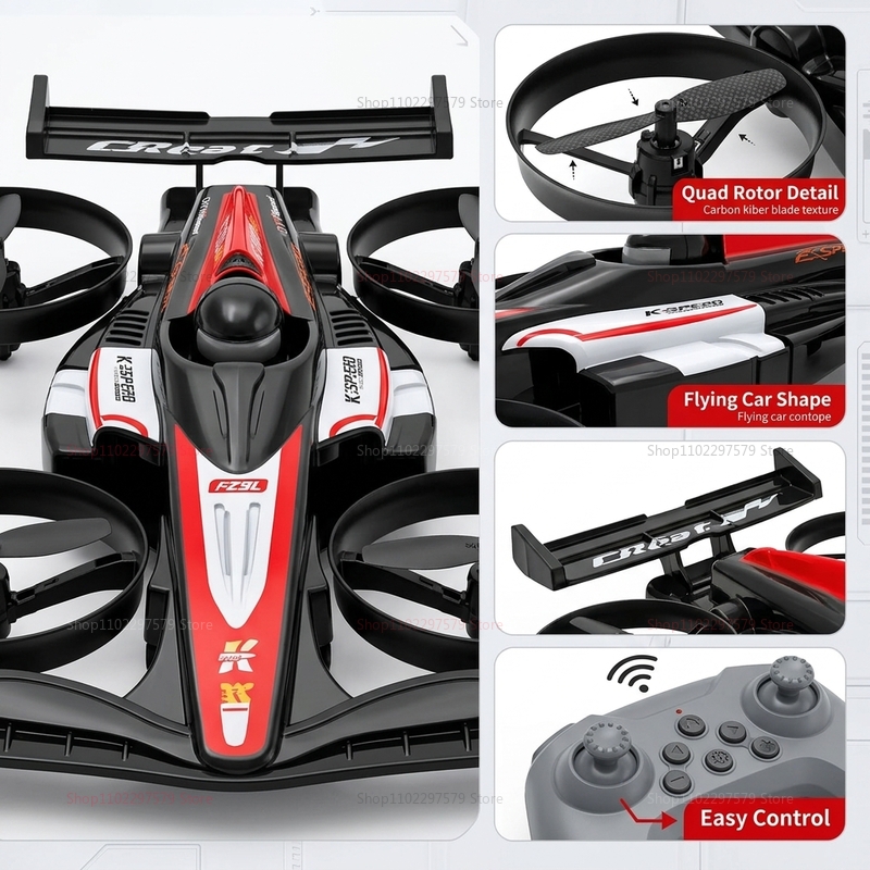 Mini RC Flying Car Transformab - Drone Racing Charger 评论和价格