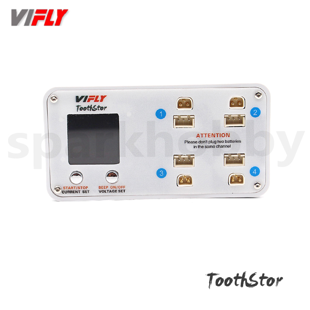 VIFLY ToothStor 4 Port 2S Bala - Drone Racing Charger 评论和价格