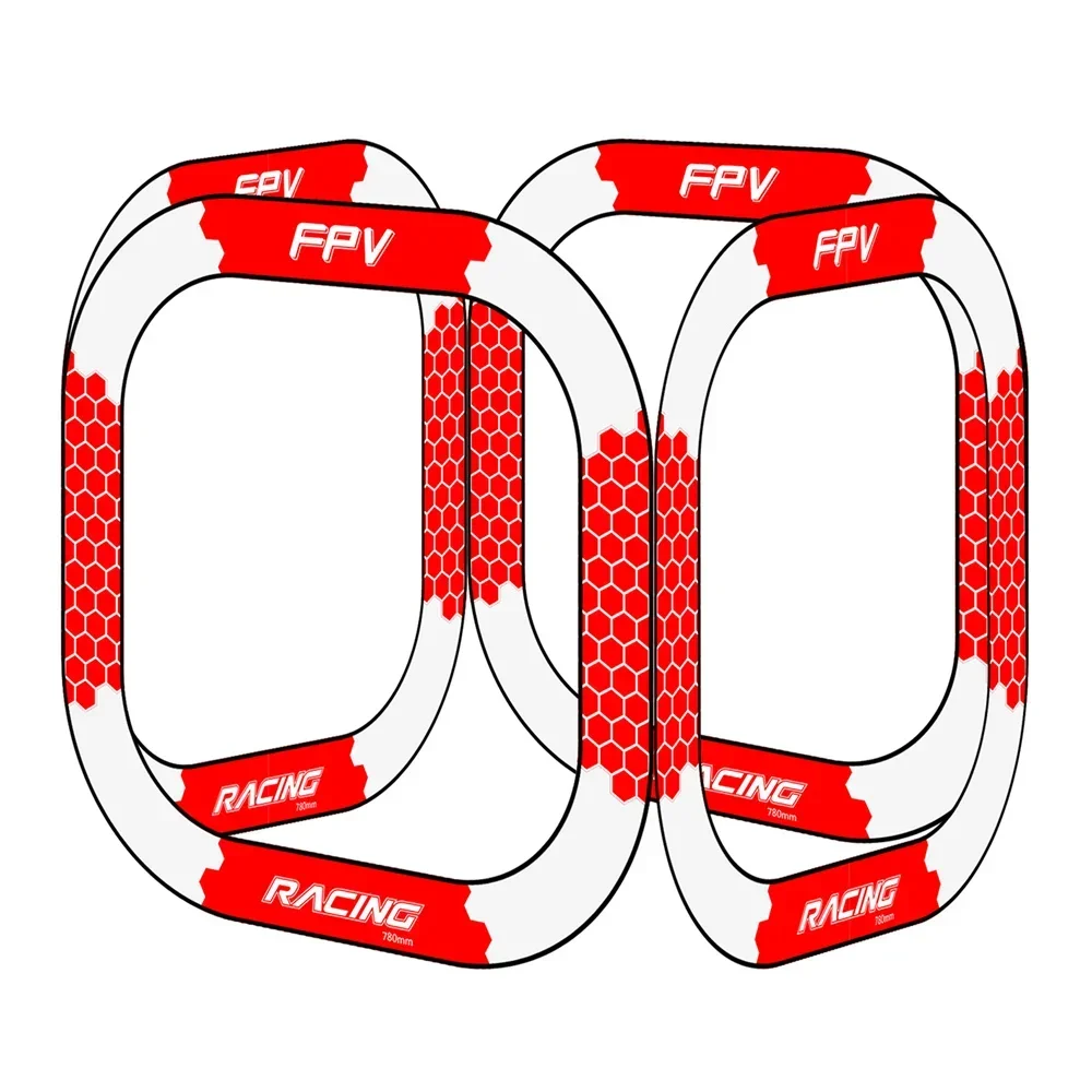 LDARC 780x780mm Pop-Up FPV Rac - Drone Racing Flag 评论和价格