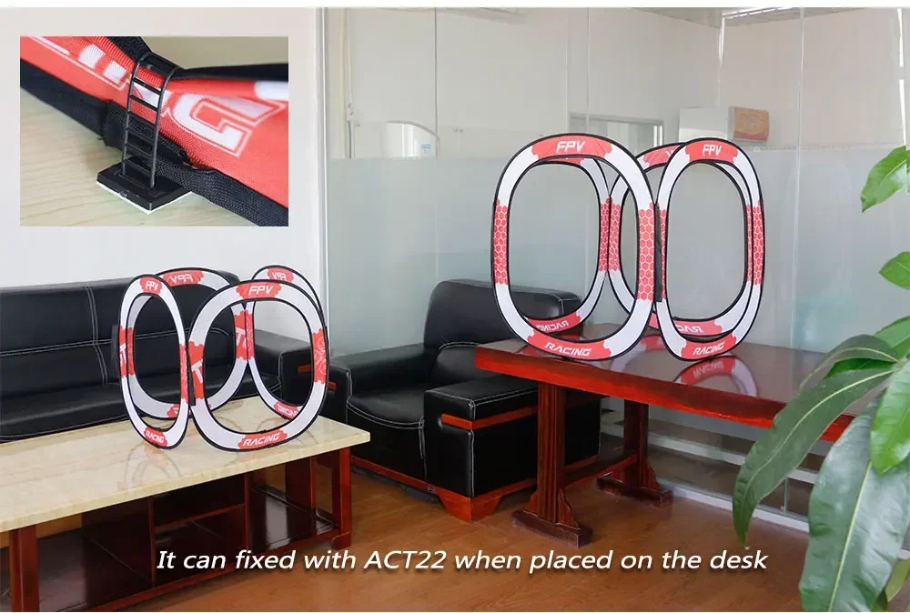 LDARC 780x780mm Pop-Up FPV Rac - Drone Racing Flag 评论和价格