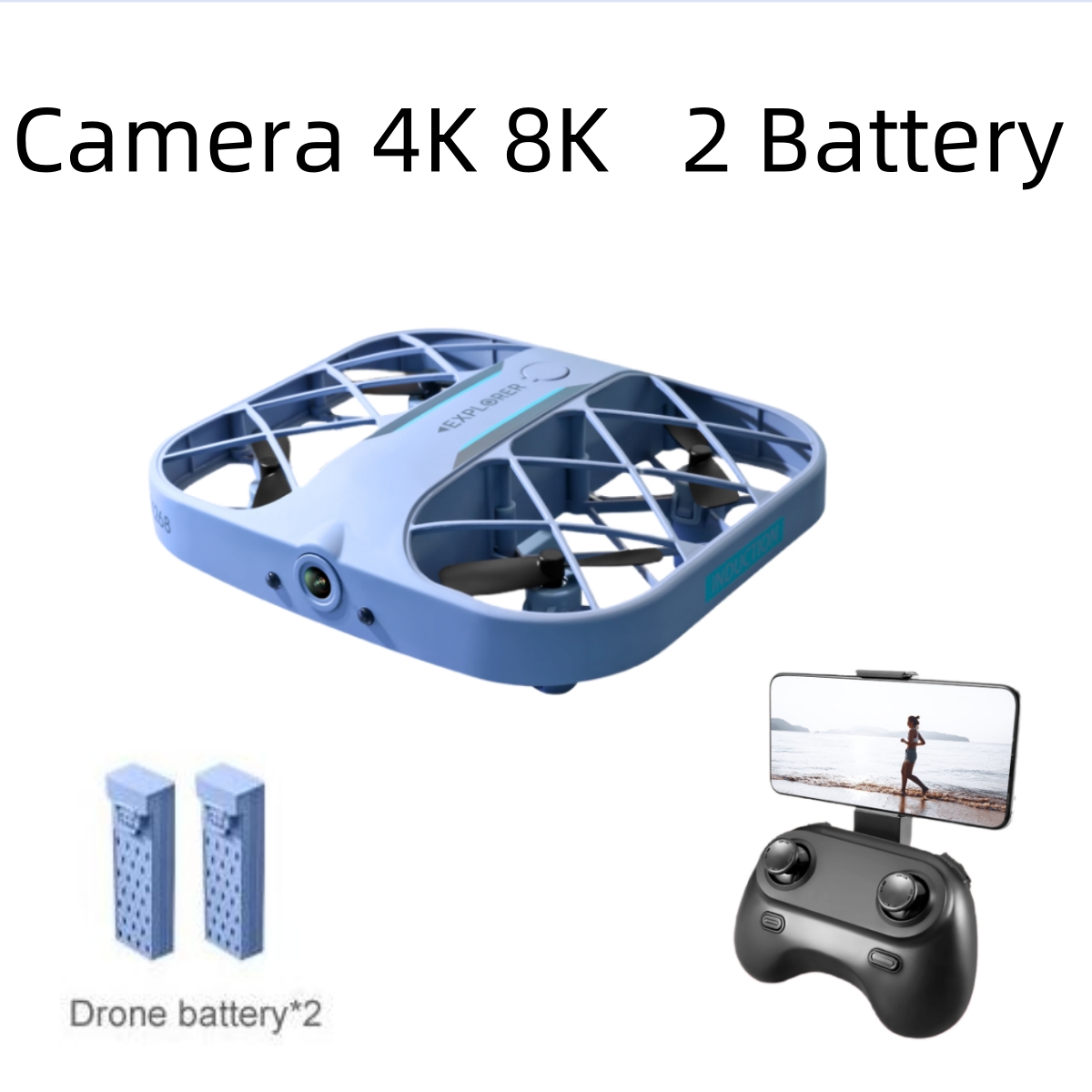 JJRC H107 FPV RC Drone with 2  - Drone Racing Camera 评论和价格